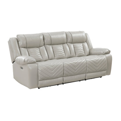 OWEN GREY LT P1 RECLINING SOFA