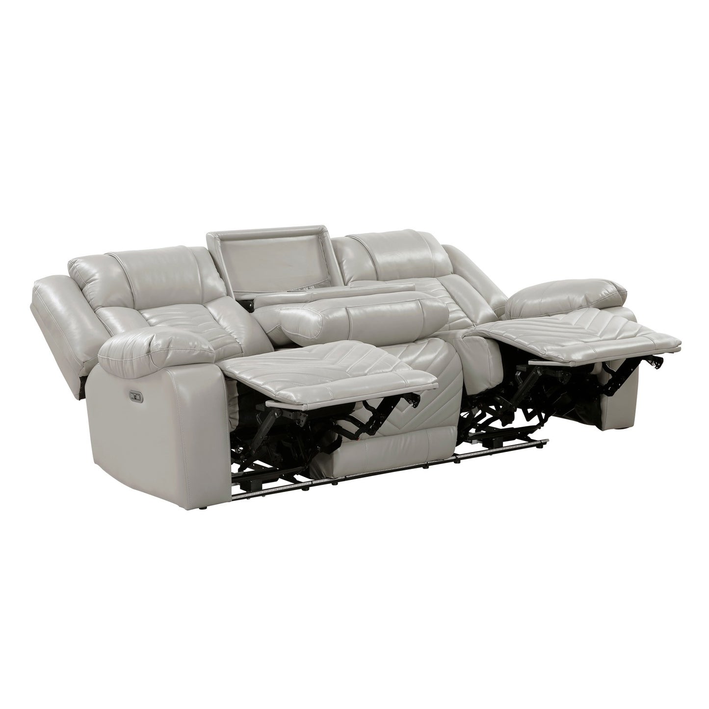 OWEN GREY LT P1 RECLINING SOFA