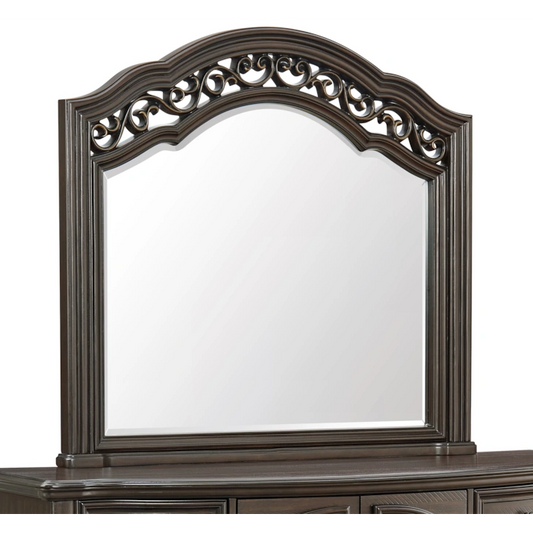 BARRETT MIRROR IN MAHOGANY