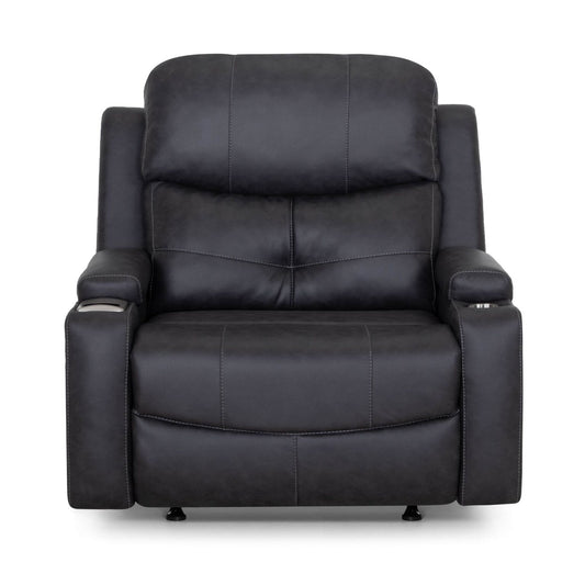 ADDISON OVERSIZED RECLINER CHARCOAL