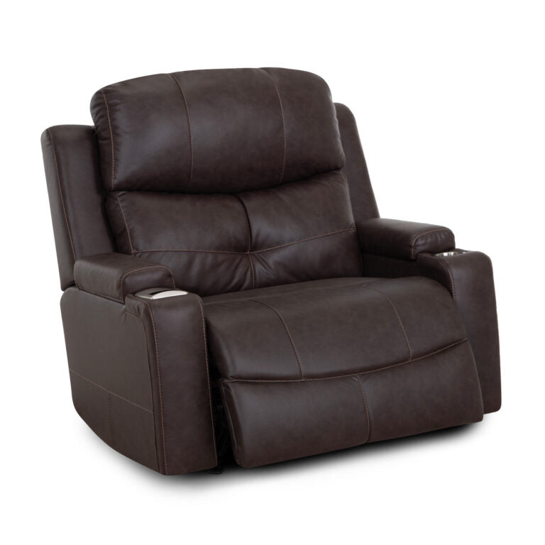 Addison Oversized Recliner Chocolate