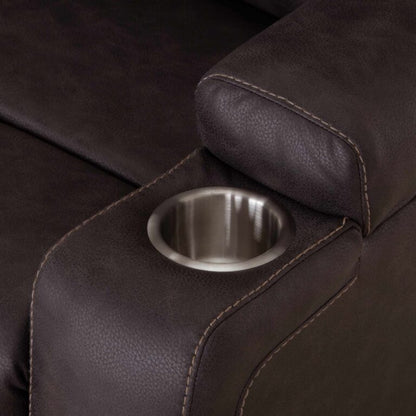 Addison Oversized Recliner Chocolate