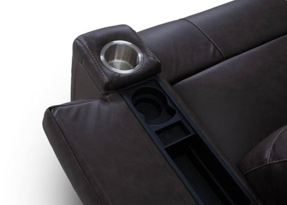 Addison Oversized Recliner Chocolate