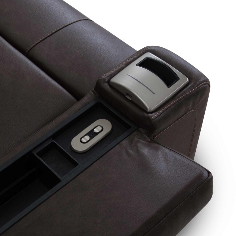 Addison Oversized Recliner Chocolate