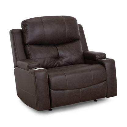 Addison Oversized Recliner Chocolate