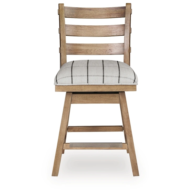 RACHEL UPH SWIVEL BARSTOOL