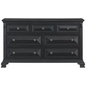 BRIANNA 7-DRAWER DRESSER BLACK