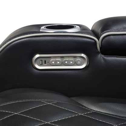 LEVI BLACK LT P2 LOVESEAT
