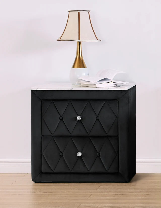 ALEXIS BLACK NIGHTSTAND