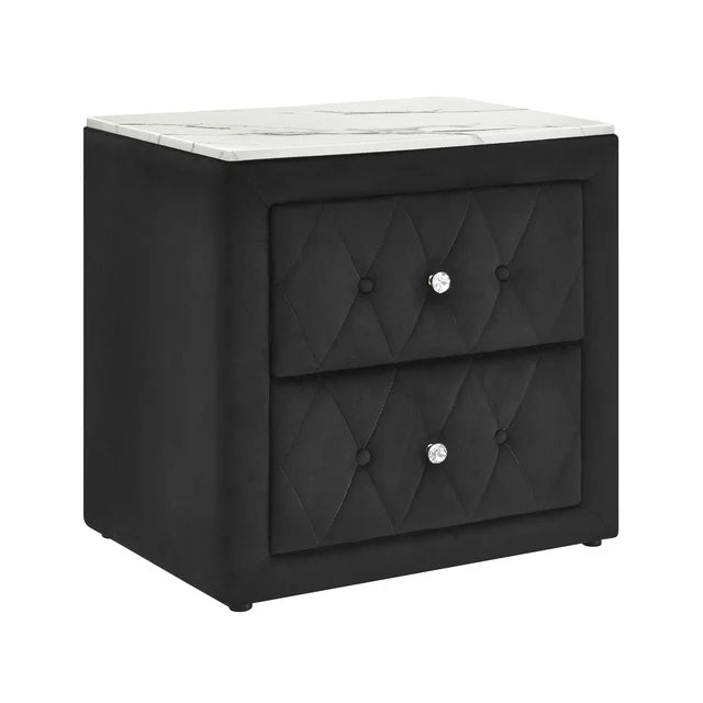 ALEXIS BLACK NIGHTSTAND