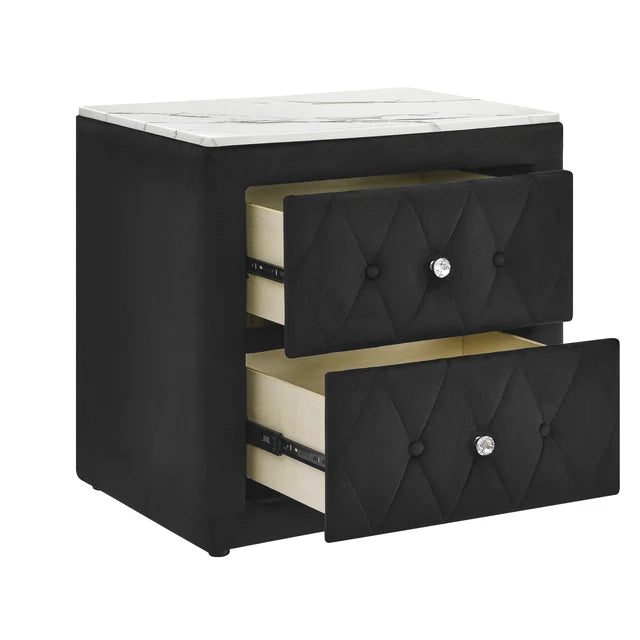ALEXIS BLACK NIGHTSTAND