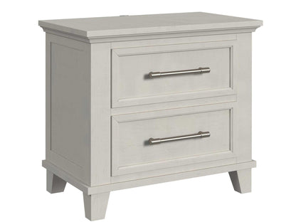 CALEB 2 DRAWER NIGHTSTAND IVORY