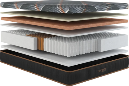 Spring Air Copper Smooth Top Medium Queen