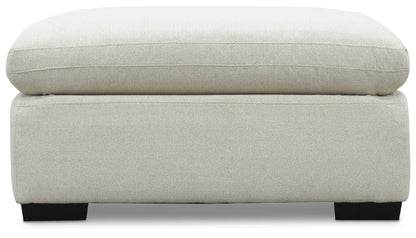 Colin Ecru Ottoman