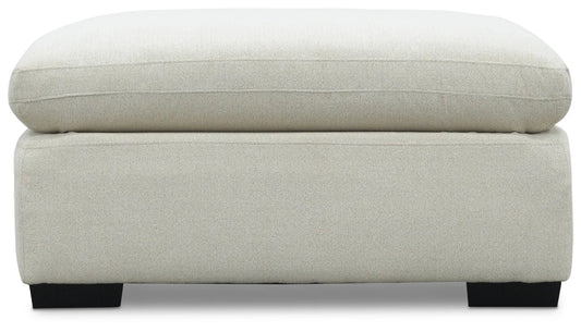 Colin Ecru Ottoman