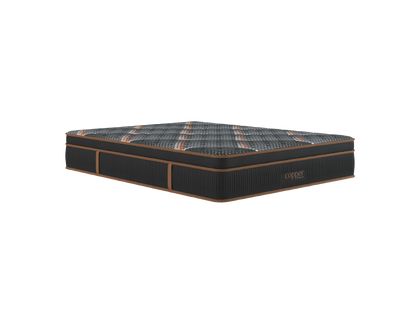 Spring Air Copper Hybrid Euro Top Cushion Firm Queen