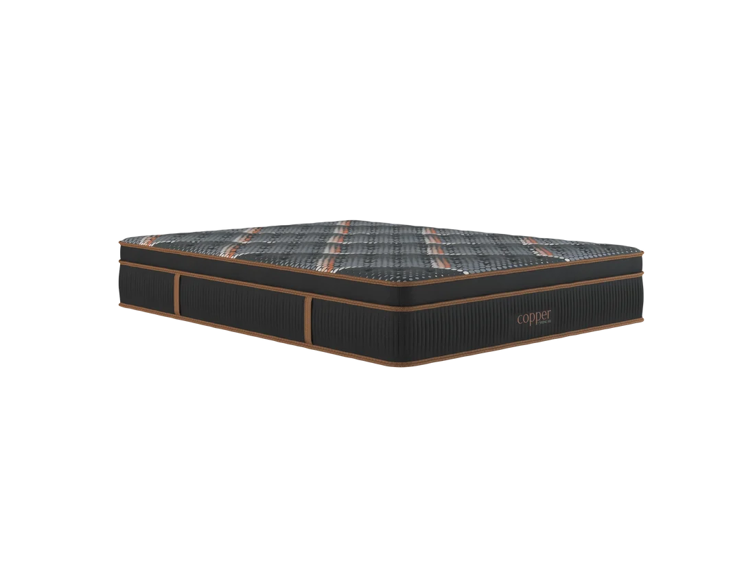 Spring Air Copper Hybrid Euro Top Cushion Firm King