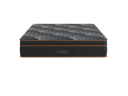 Spring Air Copper Hybrid Euro Top Cushion Firm Queen