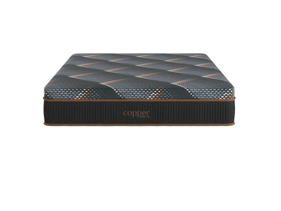 Spring Air Copper Smooth Top Plush King