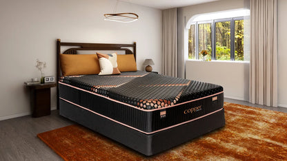 Spring Air Copper Hybrid Firm Smooth Top King