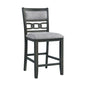AMBER COUNTER SIDE CHAIR GREY