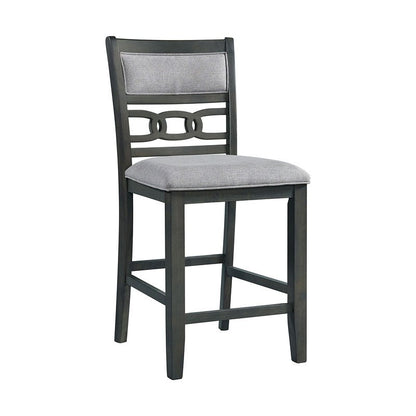 Amber Counter Grey 5pc Dining Set