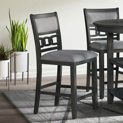 AMBER COUNTER SIDE CHAIR GREY