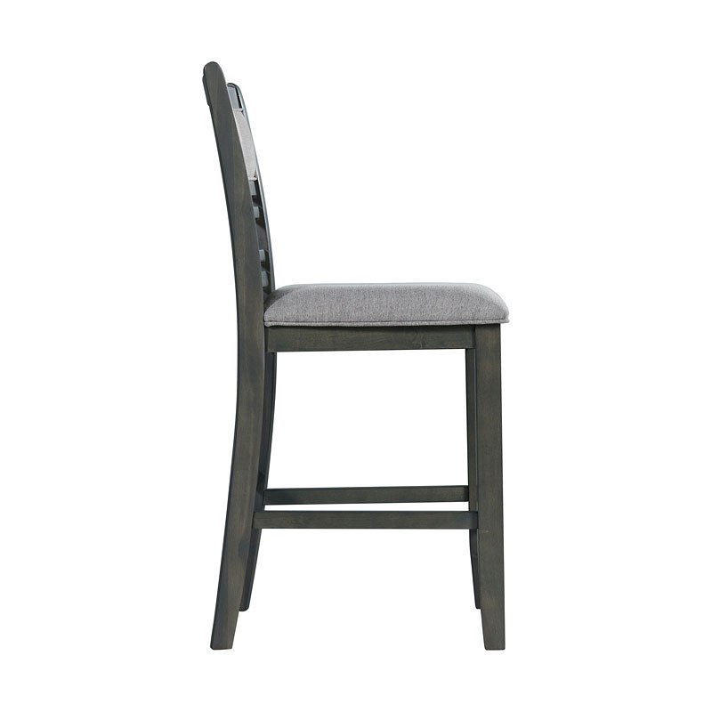 AMBER COUNTER SIDE CHAIR GREY