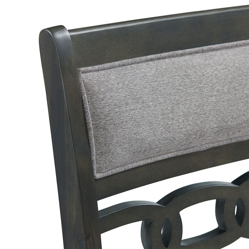 AMBER COUNTER SIDE CHAIR GREY