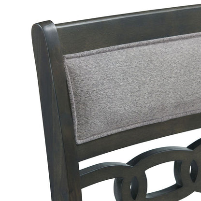 AMBER COUNTER SIDE CHAIR GREY