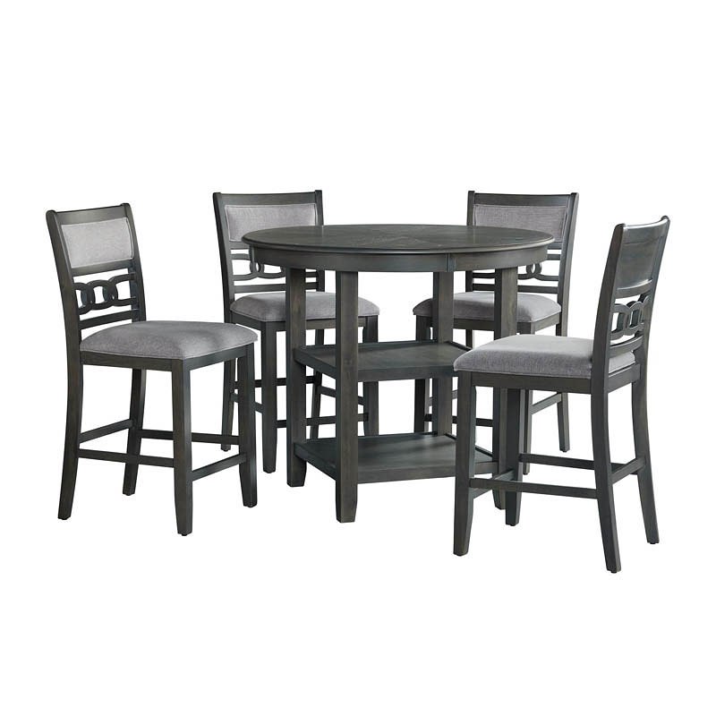 AMBER COUNTER SIDE CHAIR GREY