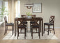 ASPEN 60 IN 7PC COUNTER DINING SET