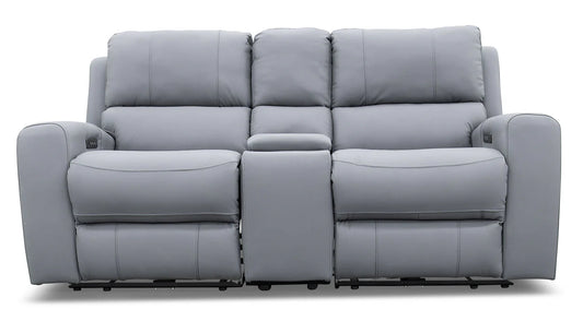 Declan Blue/Grey Loveseat