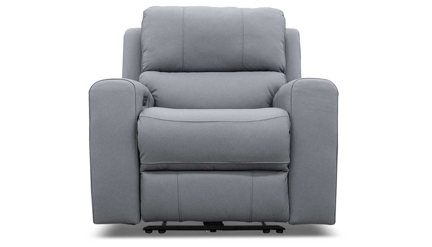 DECLAN BLUE-GRAY RECLINER