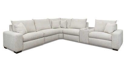 Emerson 6pc. Sectional W/Console