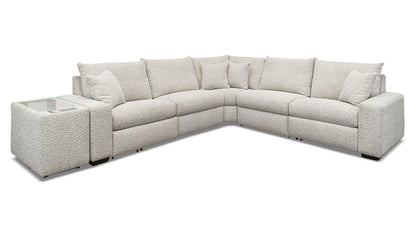 Emerson 6pc. Sectional W/Console