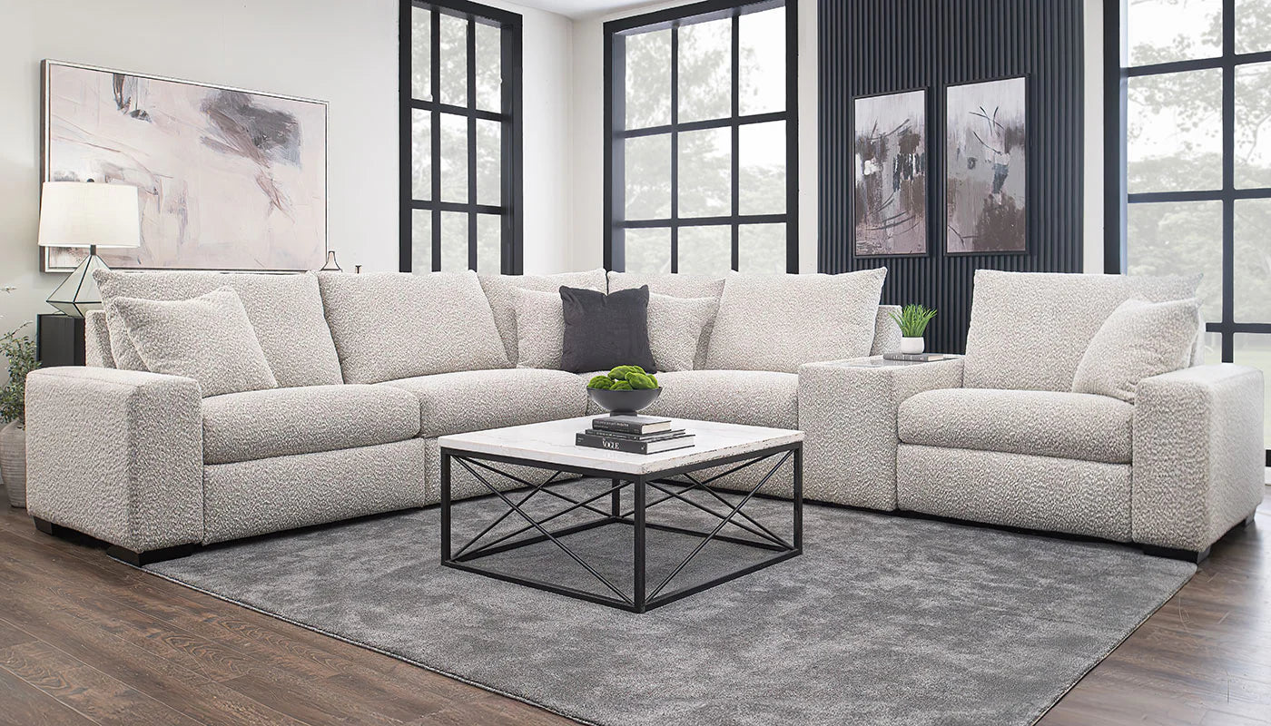 Emerson 6pc. Sectional W/Console
