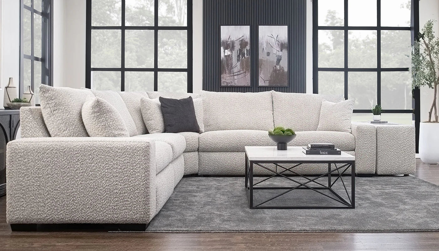 Emerson 6pc. Sectional W/Console