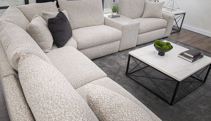 Emerson 6pc. Sectional W/Console