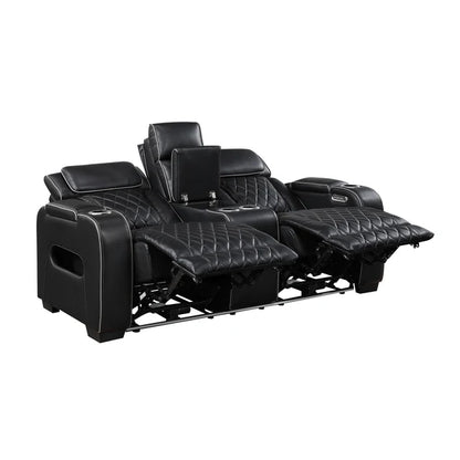 LEVI BLACK LT P2 LOVESEAT