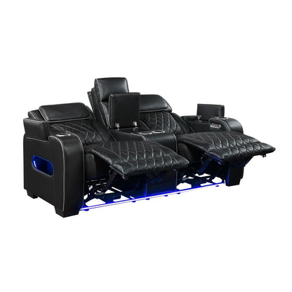 LEVI BLACK LT P2 LOVESEAT