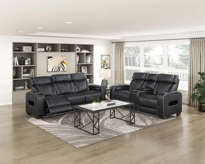 LEVI BLACK LT P2 LOVESEAT