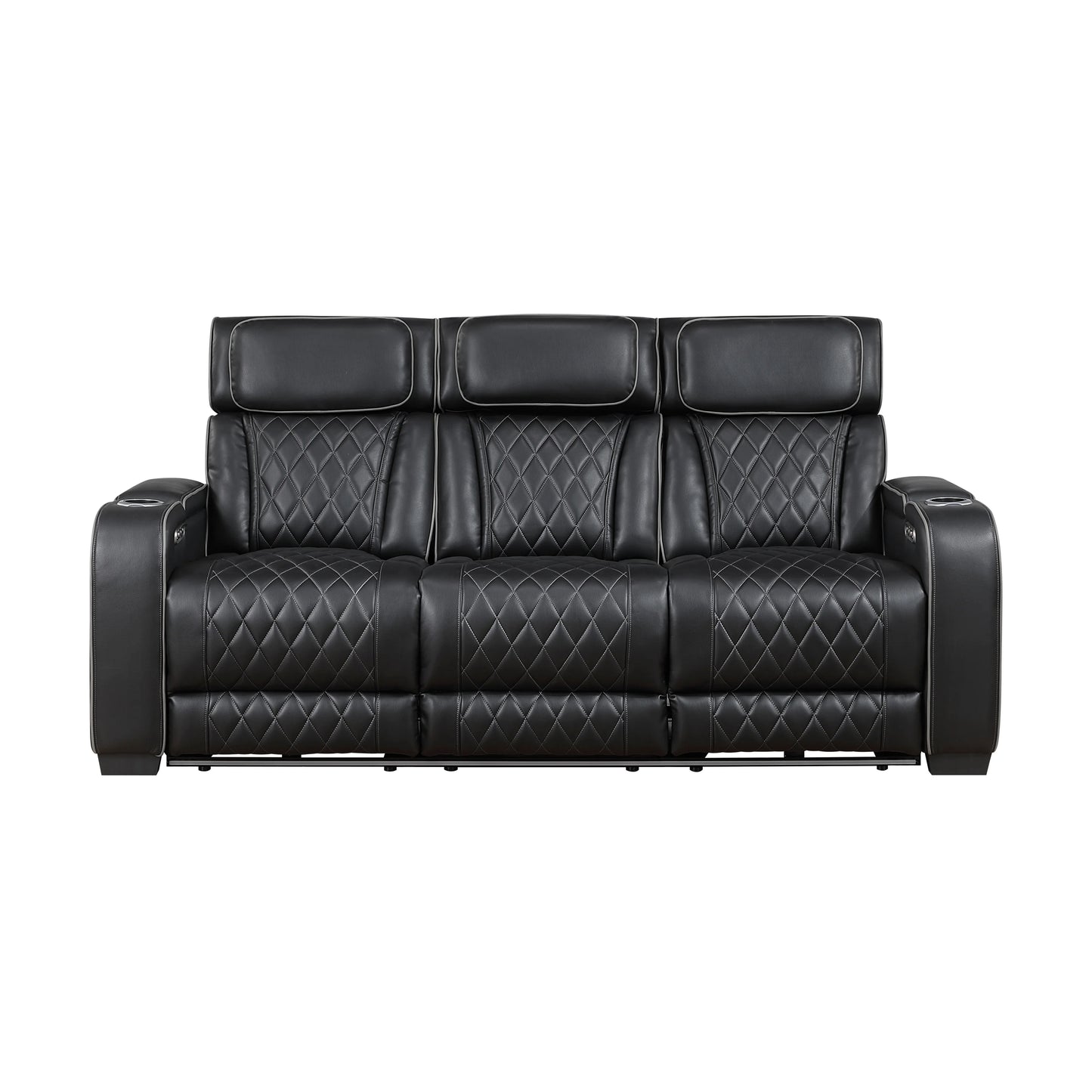 LEVI BLACK LT P2 SOFA