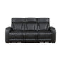 LEVI BLACK LT P2 SOFA