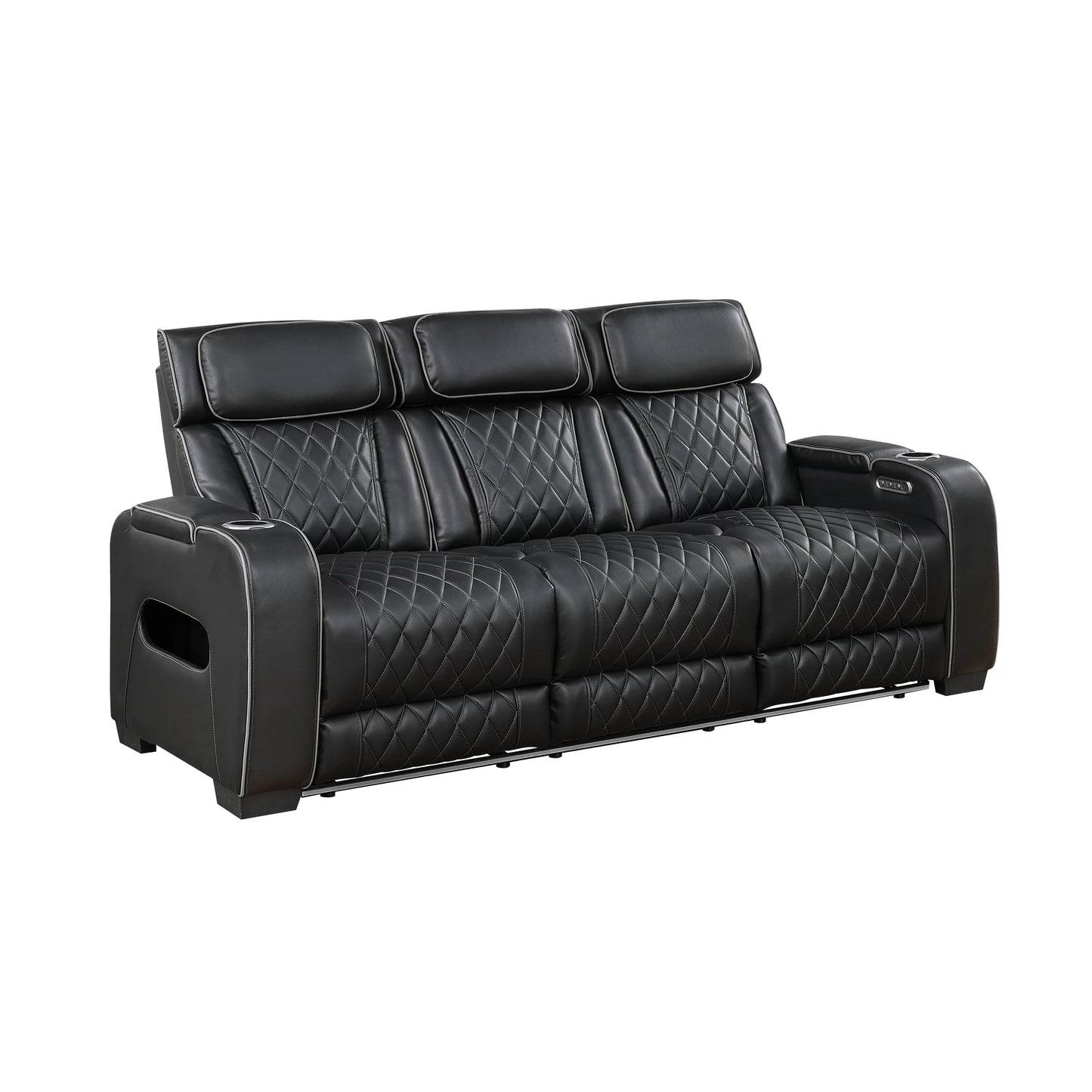 LEVI BLACK LT P2 SOFA