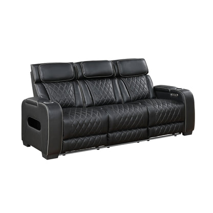 LEVI BLACK LT P2 SOFA