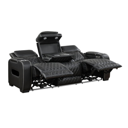 LEVI BLACK LT P2 SOFA