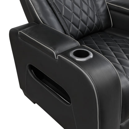 LEVI BLACK LT P2 SOFA