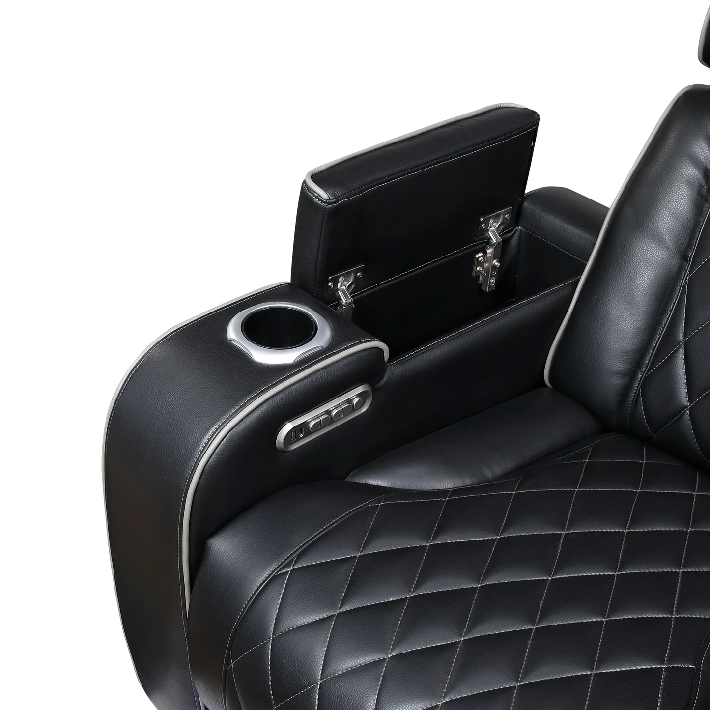 LEVI BLACK LT P2 SOFA