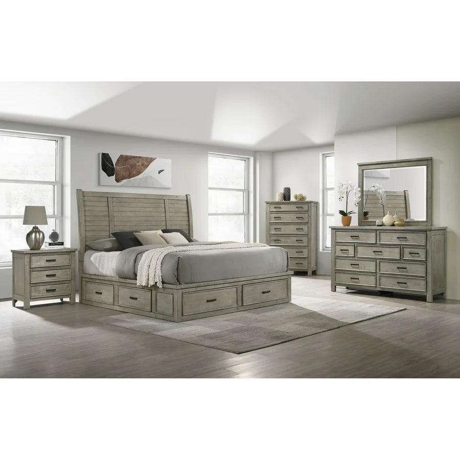 SULLY DRIFT GREY MIRROR